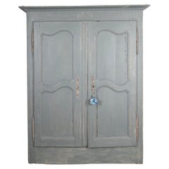 18th Century French Painted Armoire