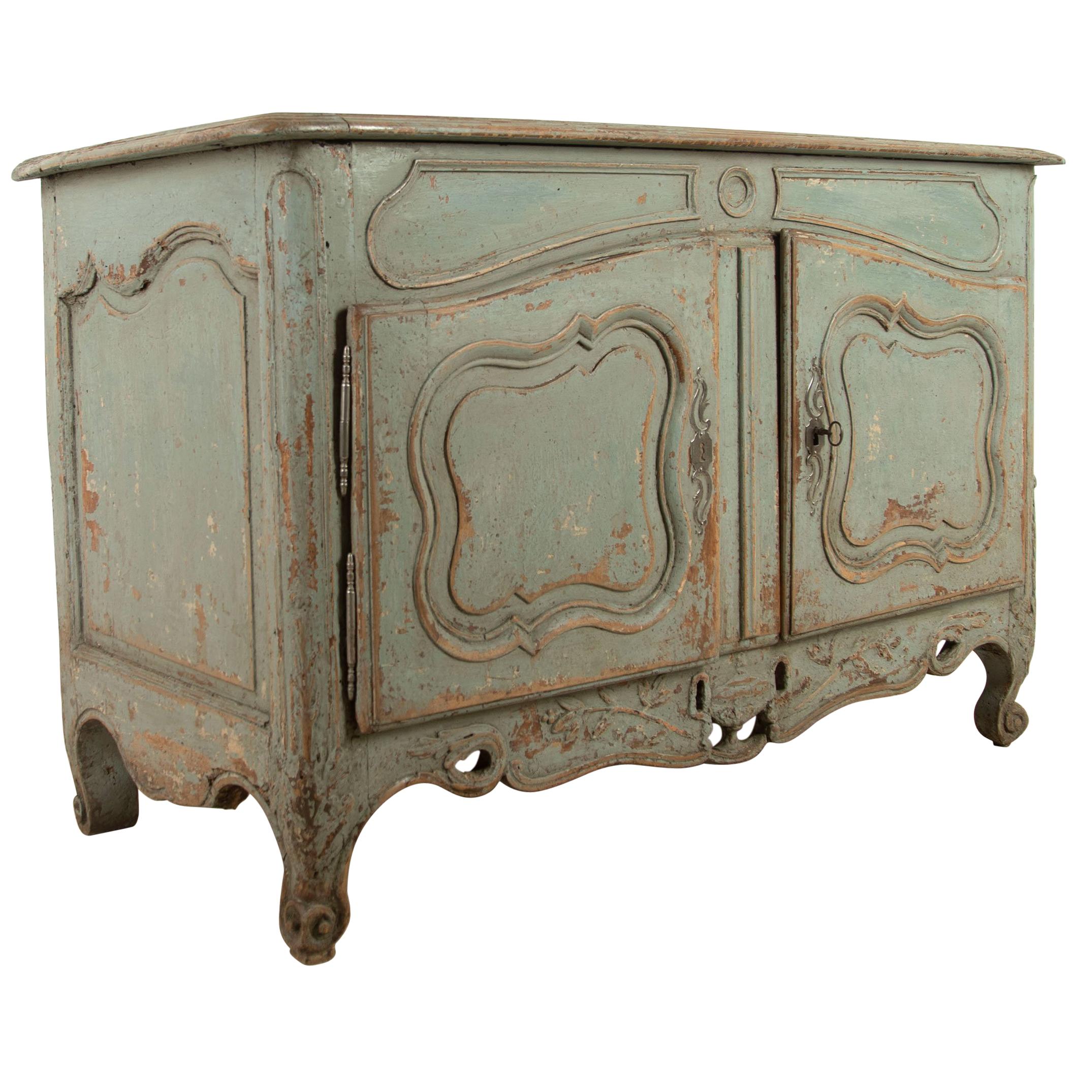 18th Century French Painted Buffet