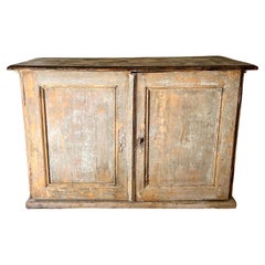 18th century French Painted Buffet with Original Patina