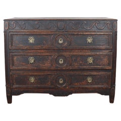Antique 18th Century French Painted Commode