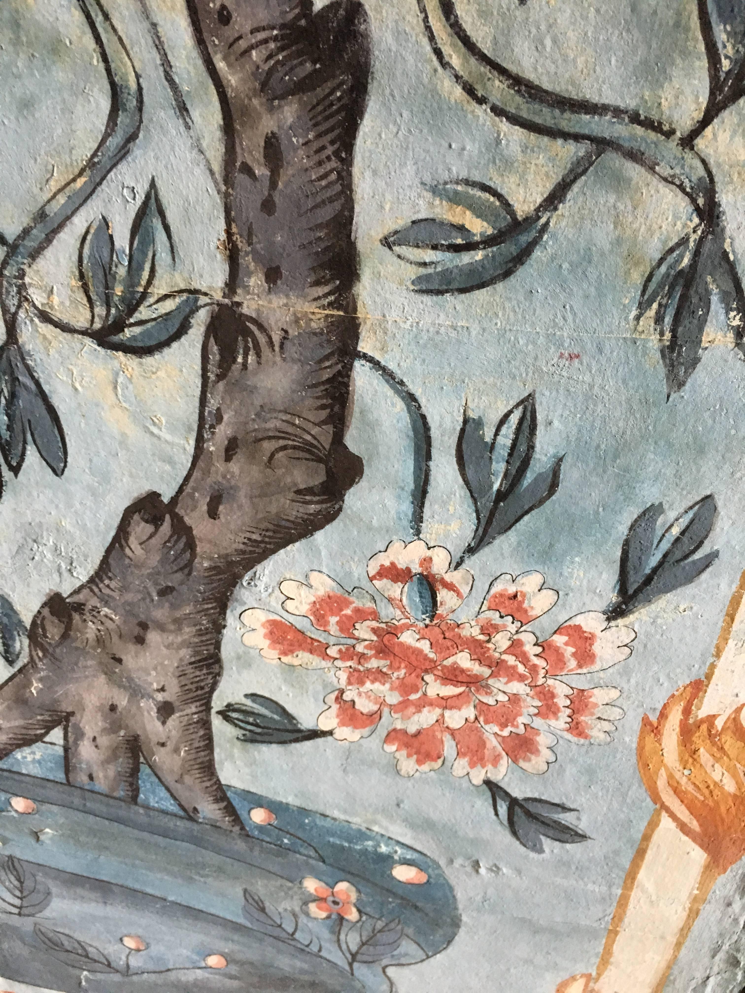 18th Century French Painted Screen 4