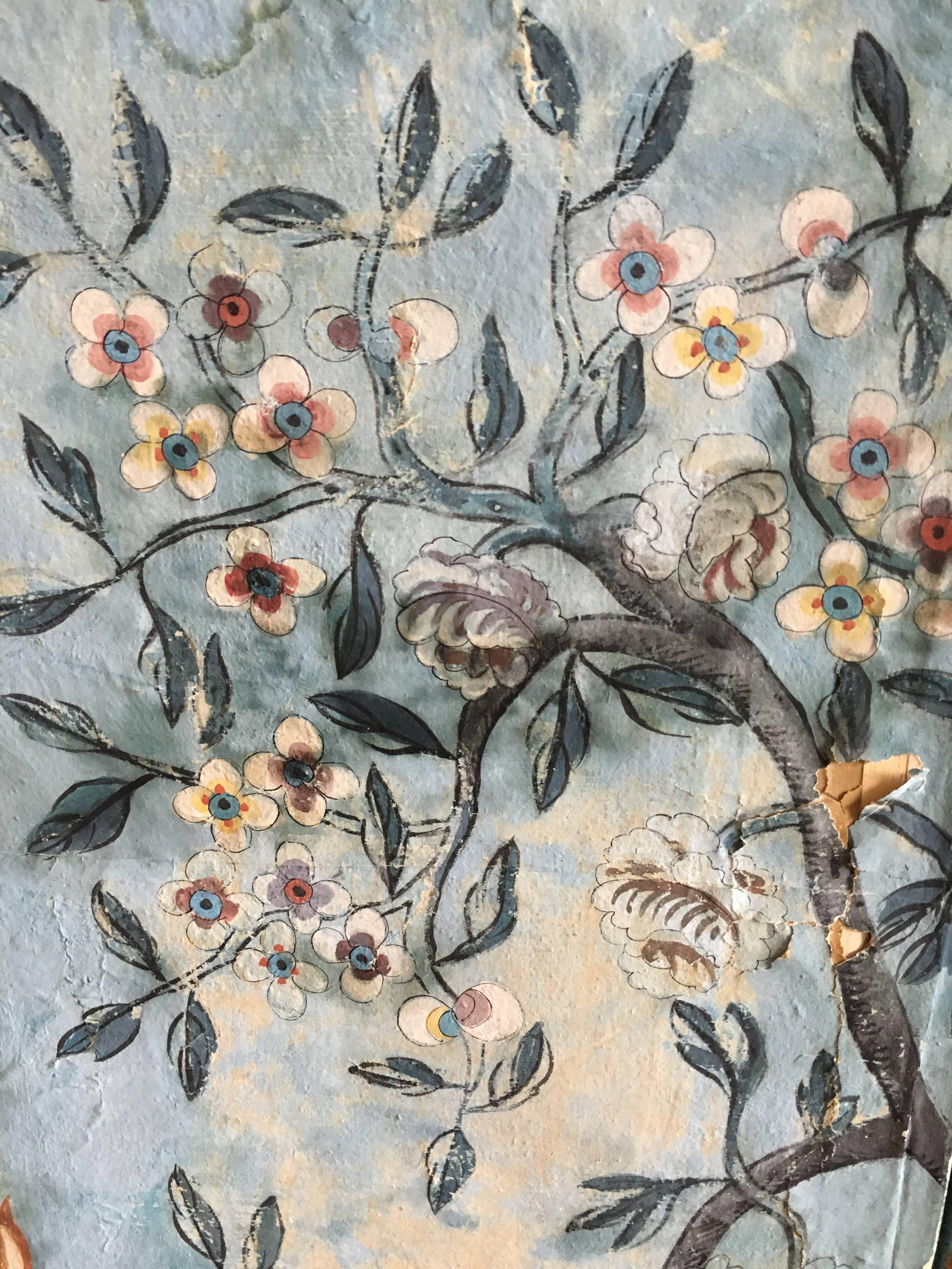 18th Century French Painted Screen 6