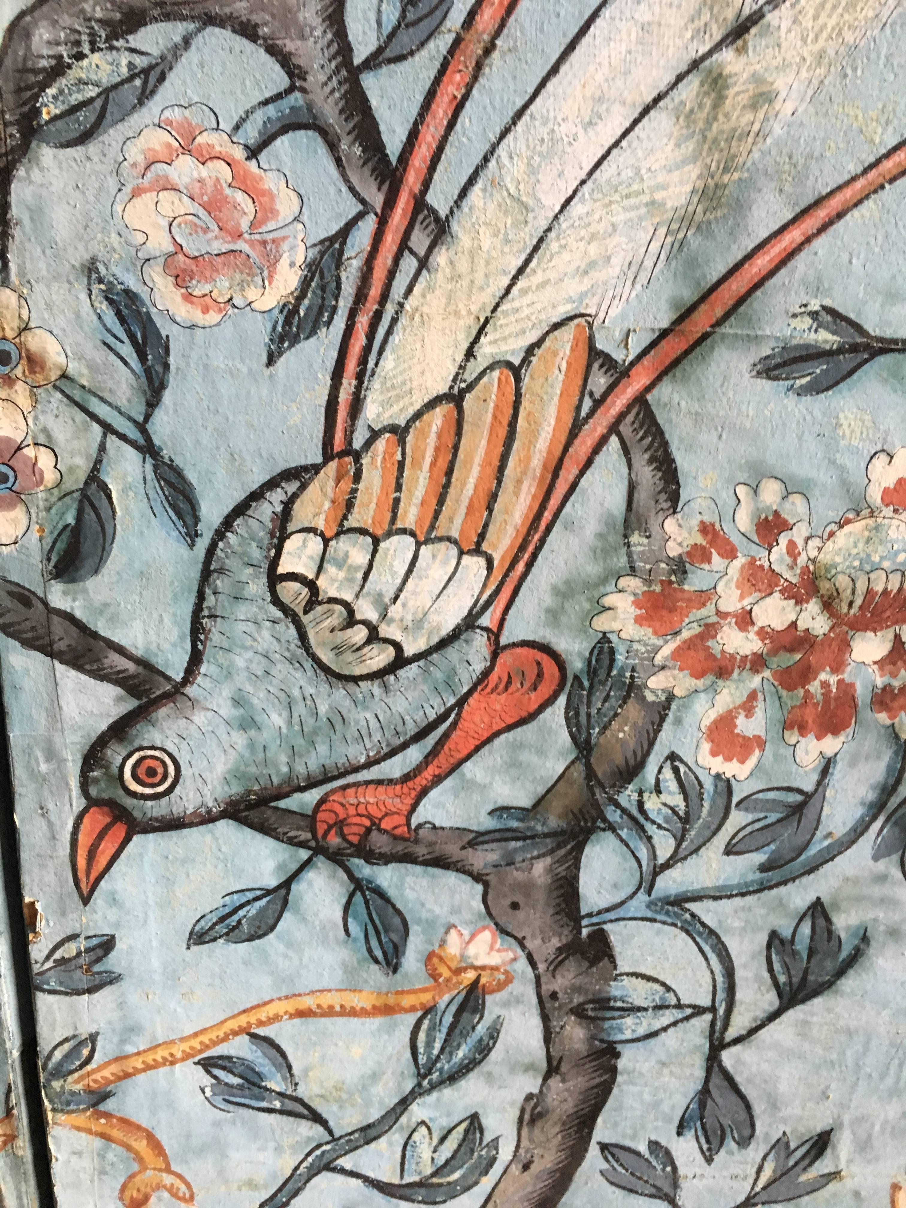 18th Century French Painted Screen 2