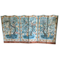 18th Century French Painted Screen