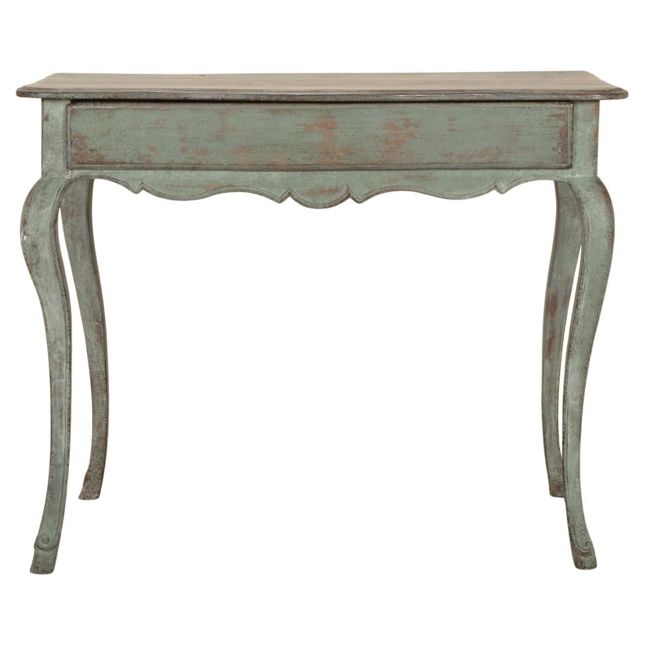 Table à écrire peinte du XVIIIe siècle en vente