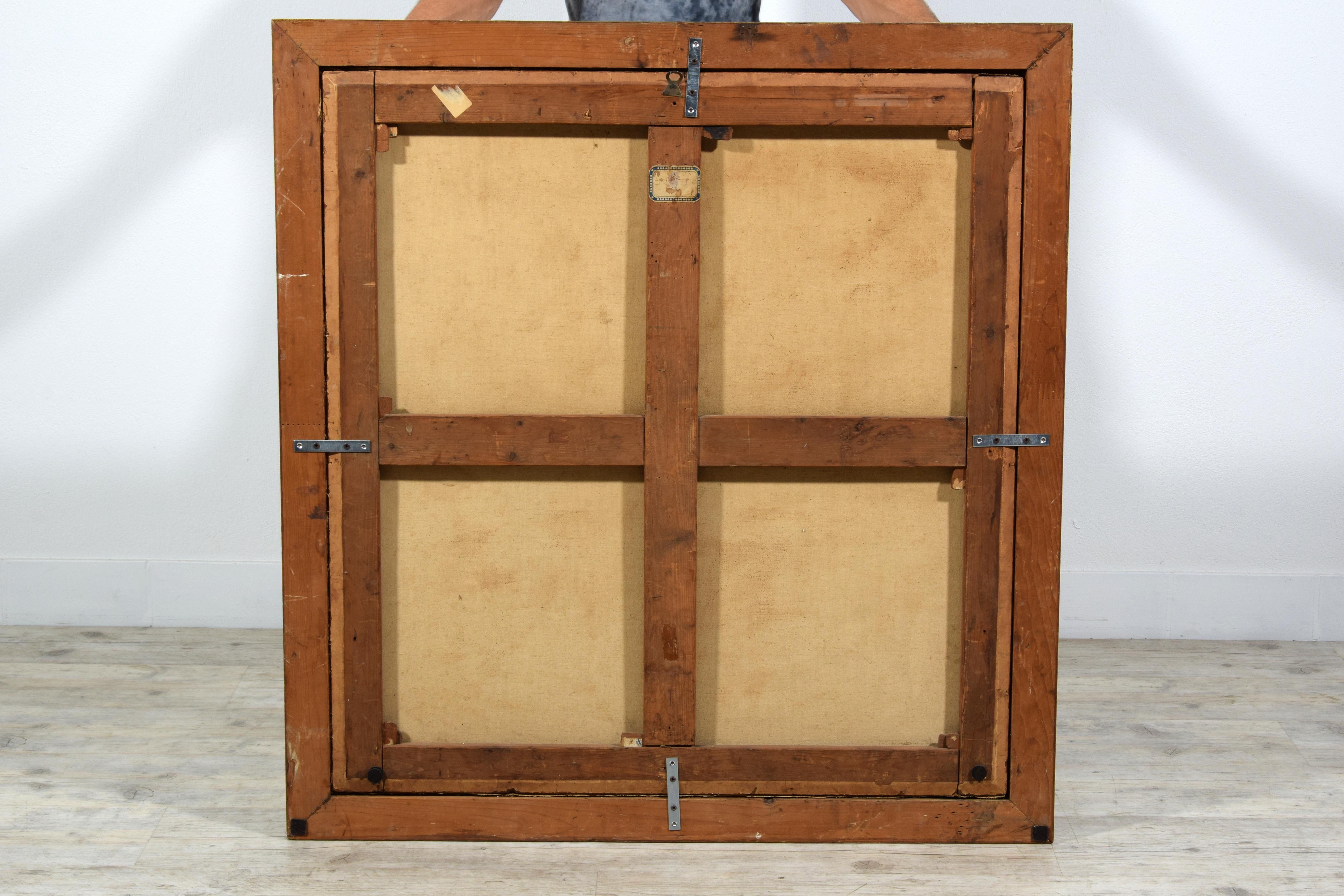 XVIIIe siècle, peinture française avec scène pastorale, cercle de Jean-Baptiste Huet en vente 5