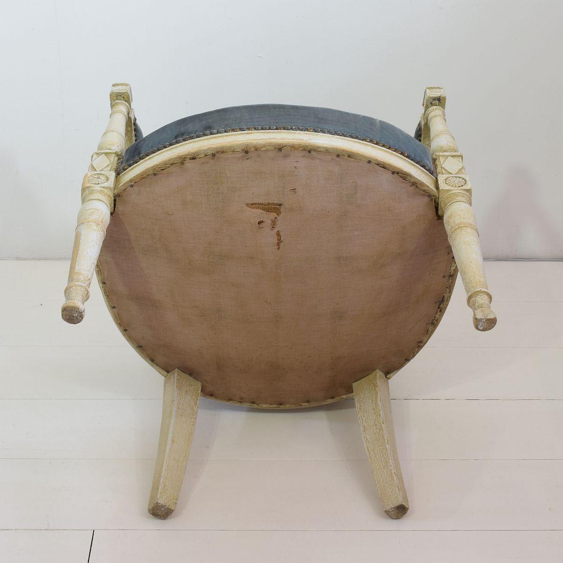 18th Century French Pair of Directoire Chairs 8