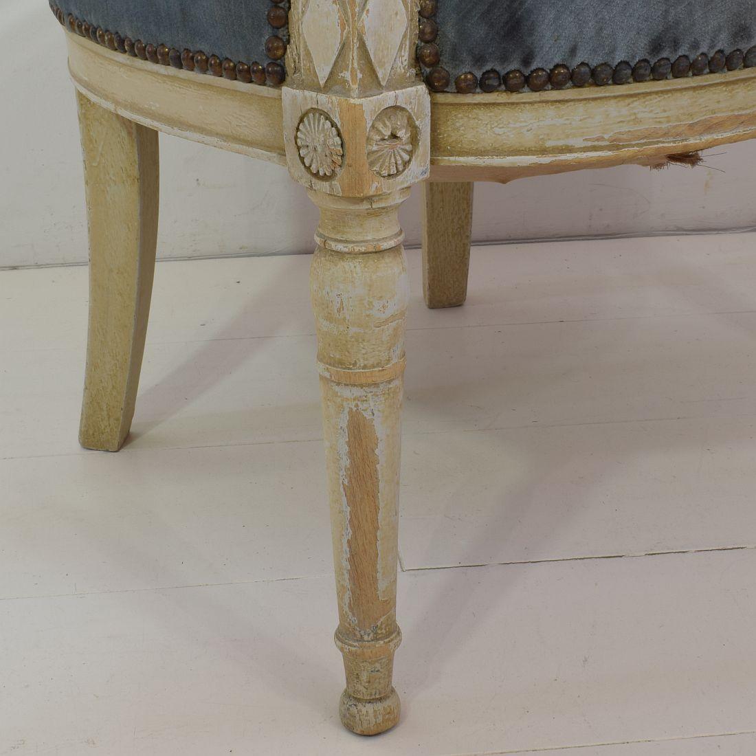 18th Century French Pair of Directoire Chairs 12