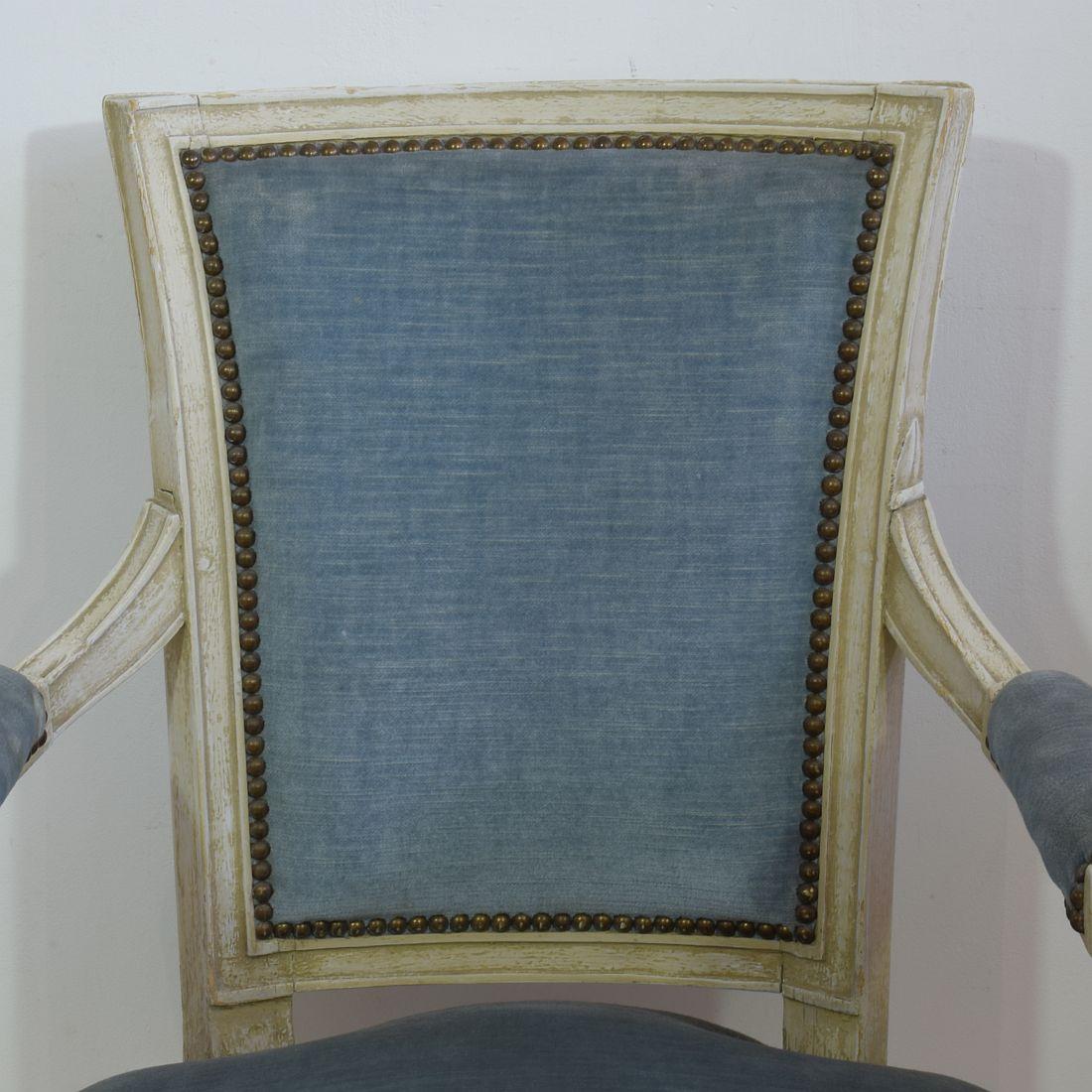 18th Century French Pair of Directoire Chairs 2