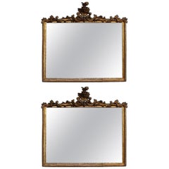 18th Century French Pair of Louis XV Mirrors