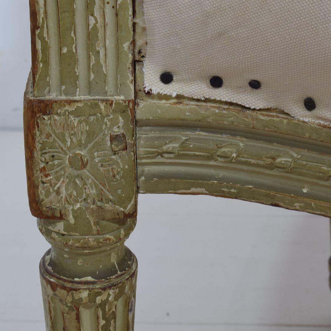 18th Century French Pair of Louis XVI Chairs 15