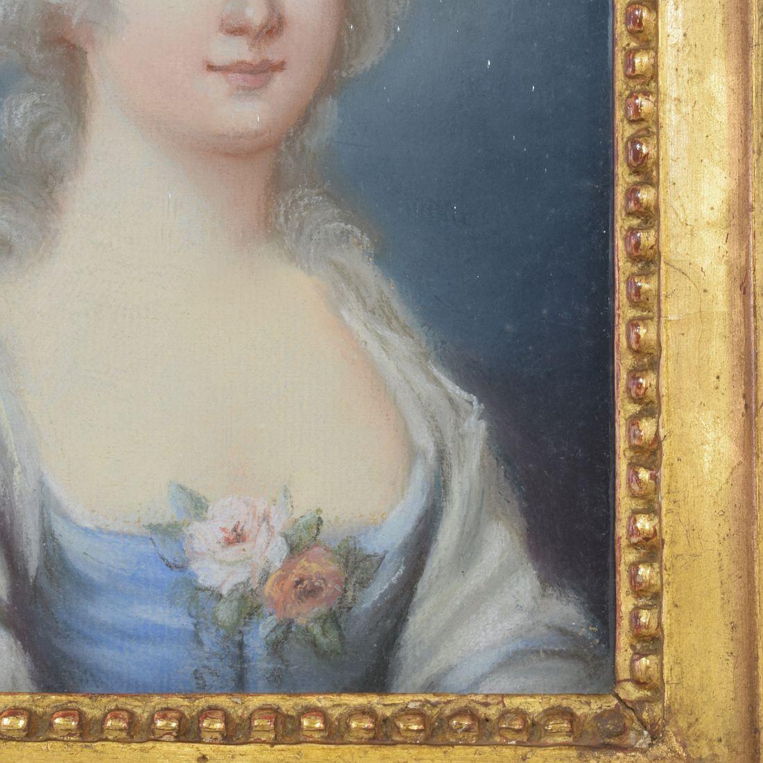 portrait pastel 18ème