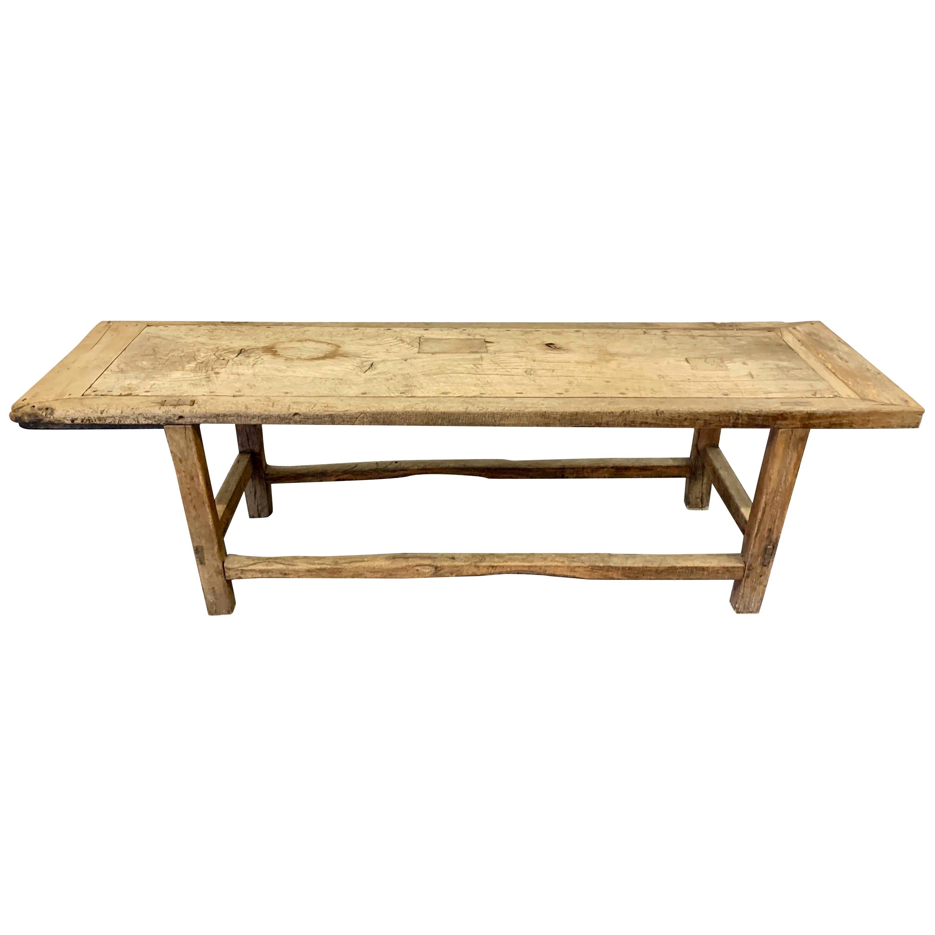 18th Century French Patinated Farm Table
