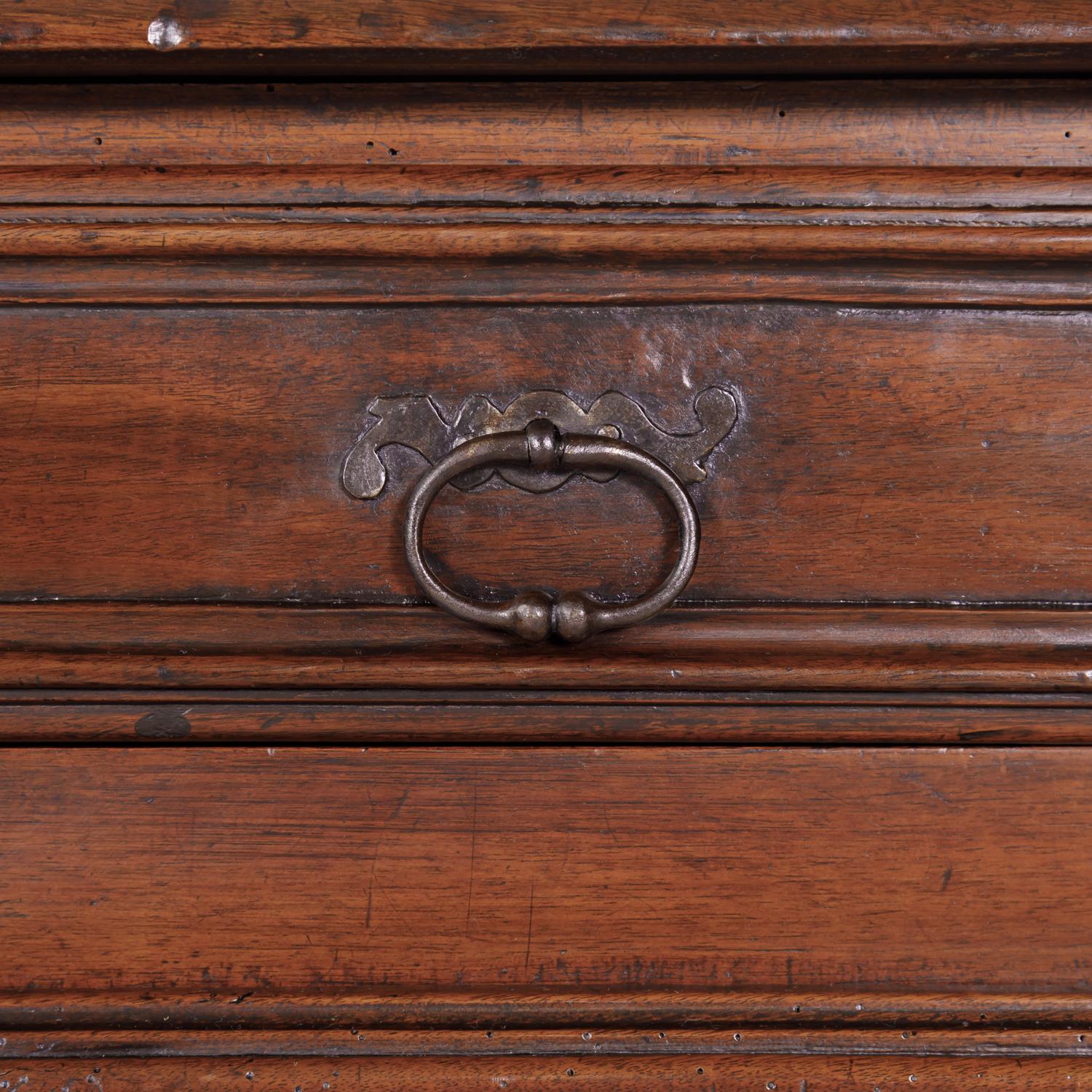 18th Century French Period Louis XV Walnut Buffet from Lyon 5