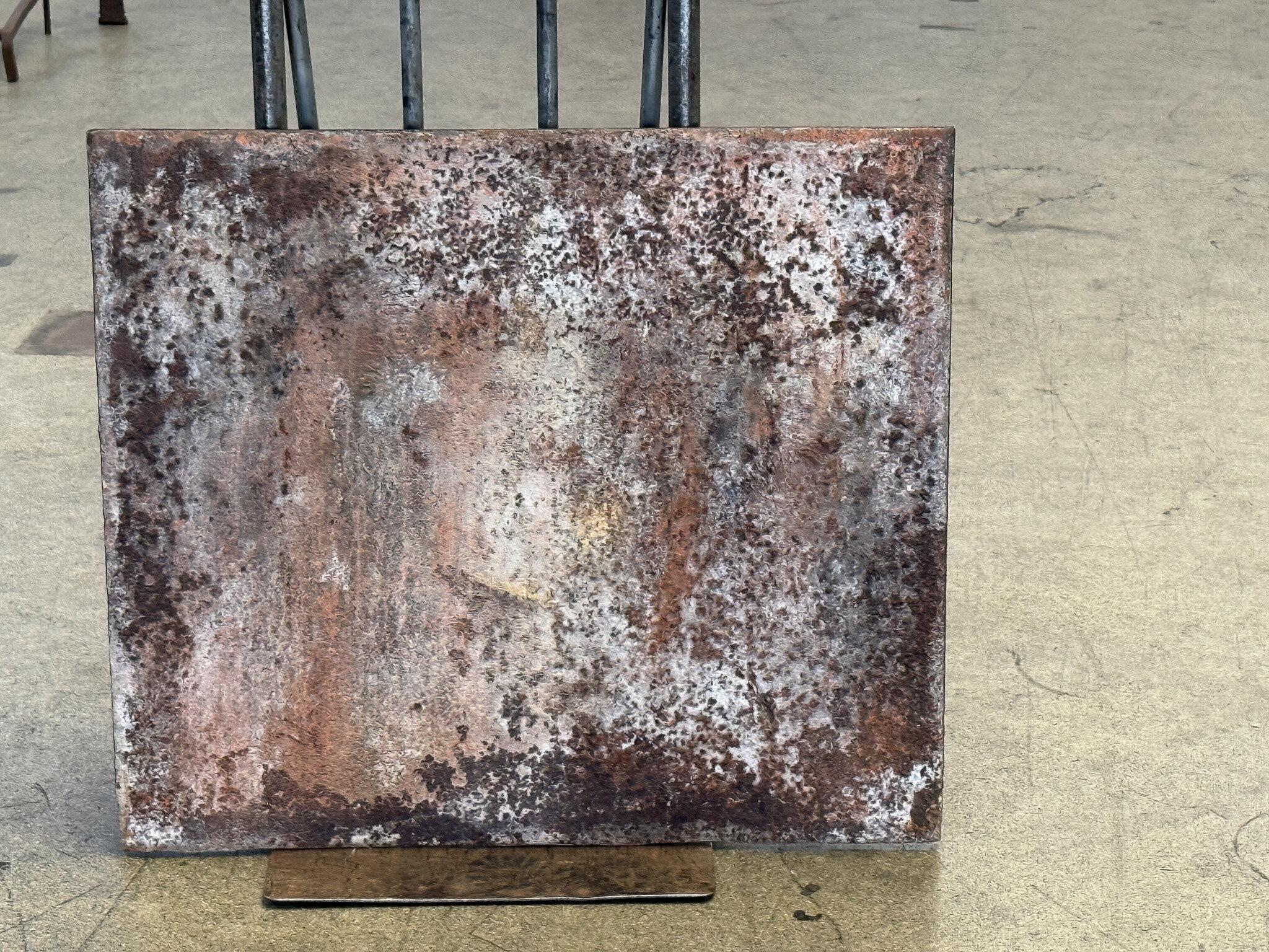 18th Century French 'Pillars with Decoration' Fireback / Backsplash For Sale 6