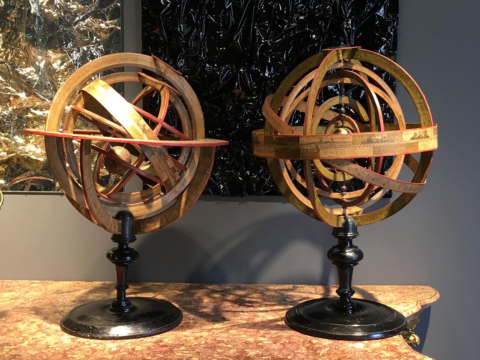 18th Century French Planetarium and Armillary Sphere by L.-C. Desnos, 1754 10