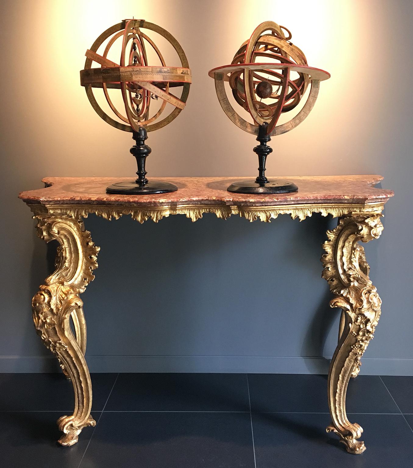 18th Century French Planetarium and Armillary Sphere by L.-C. Desnos, 1754 11
