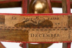 18th Century French Planetarium and Armillary Sphere by L.-C. Desnos, 1754