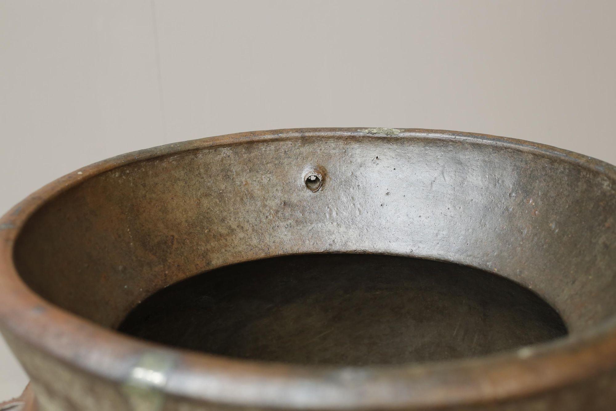 Metal 18th Century French Ponne Pot For Sale
