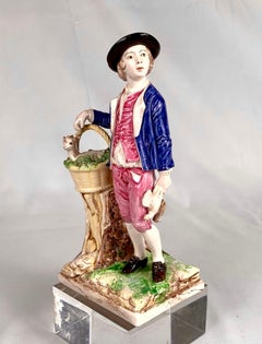 18th Century French Creamware Figure by Cyfflé at Saint Clément, Circa 1770