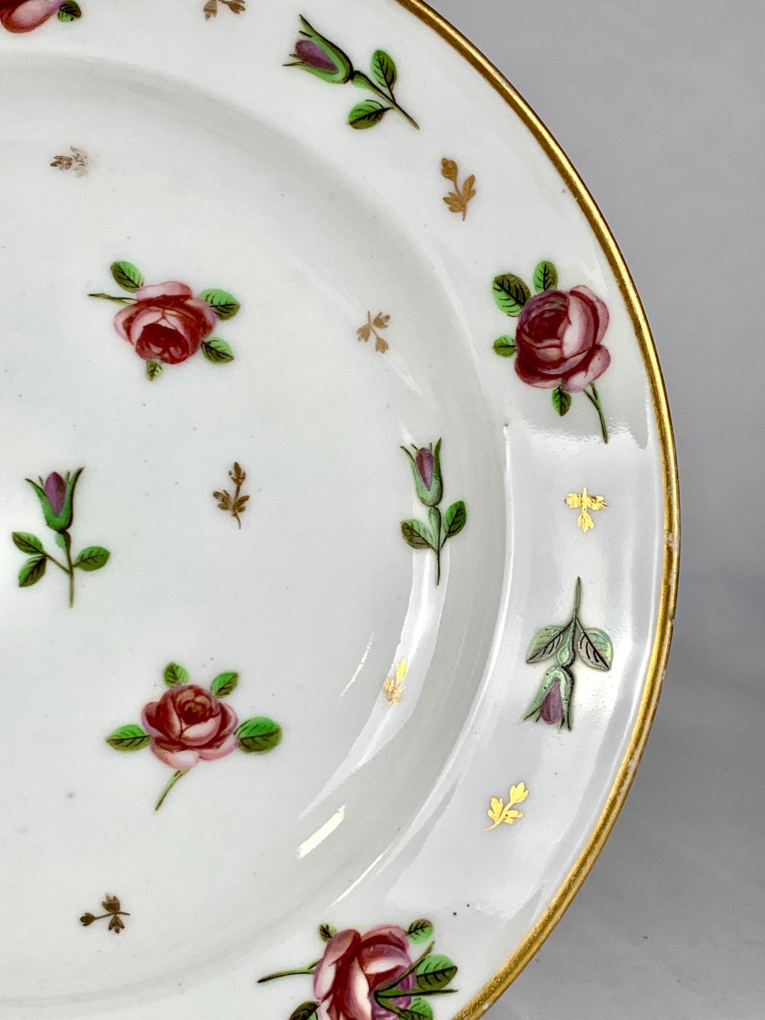 18. Jahrhundert Französisch Porzellan flache Schale Locré CIRCA 1785 im Zustand „Hervorragend“ im Angebot in Katonah, NY