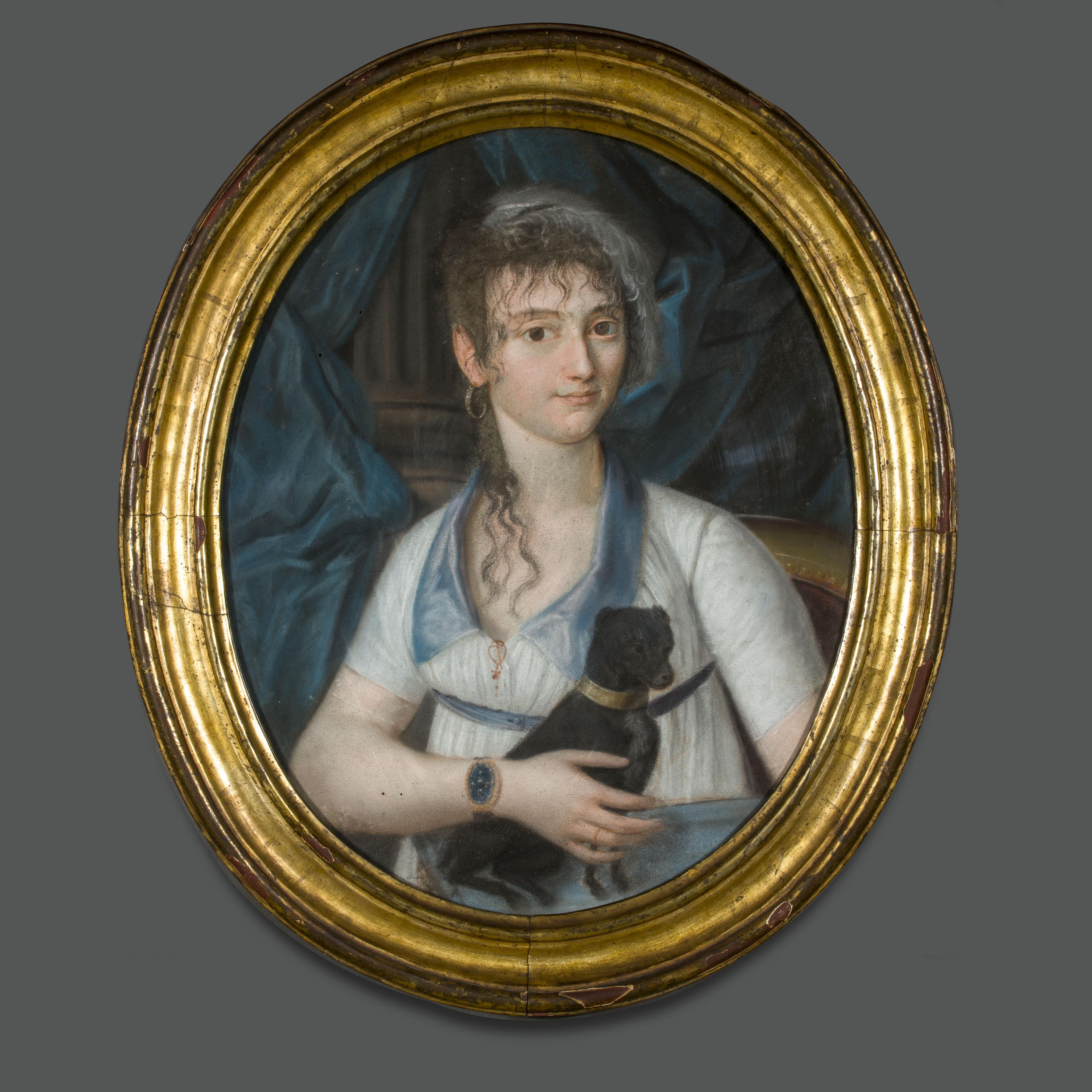 18th Century French Portrait Jean-Baptiste Soyer For Sale 1