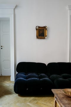 18th Century French Portrait Painting of a Man – Original Gilt Wood Frame