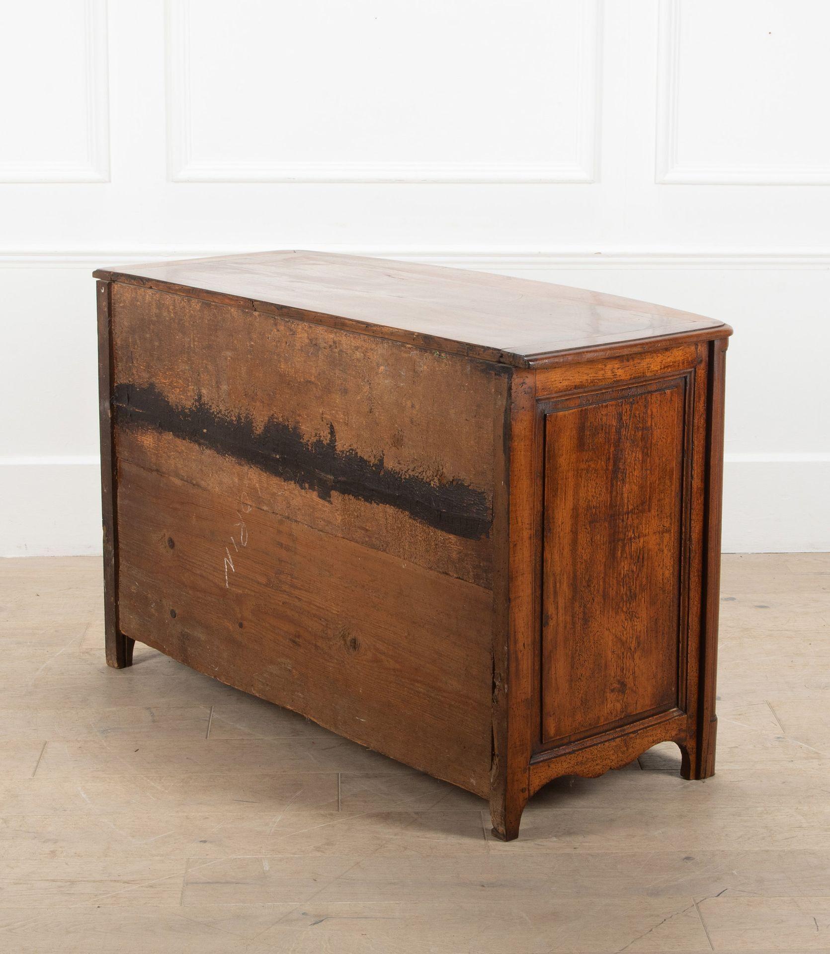 18th Century and Earlier 18th Century French Provençal Bow Front Commode For Sale