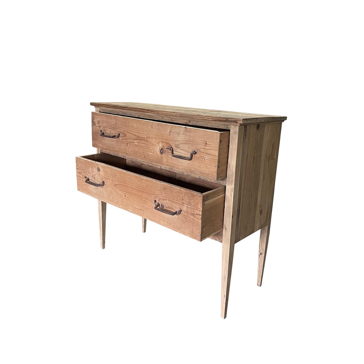 Français Commode provençale française du 18ème siècle - Commode simple et ancienne en vente