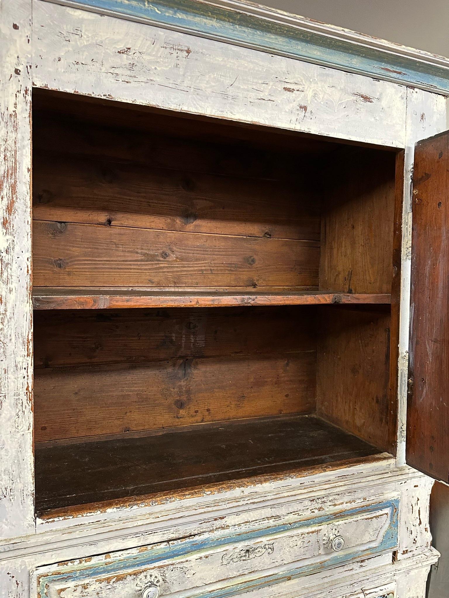Pine  18th Century French Provincial “Bonnetiere” For Sale
