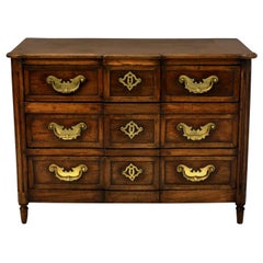 18th Century French Provincial Commode in Oak with Fine Metal Work