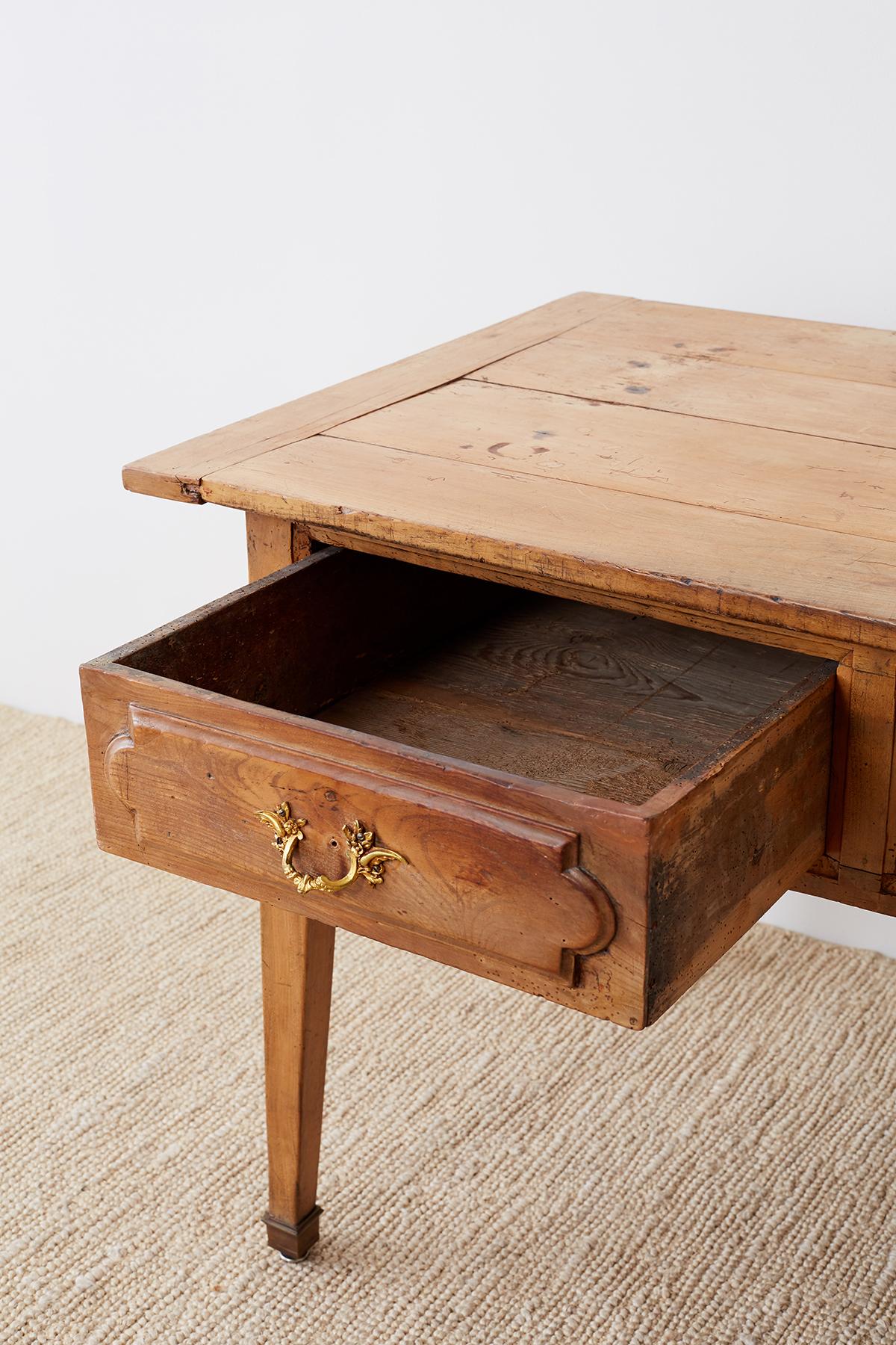 18th Century French Provincial Library Table or Console 2