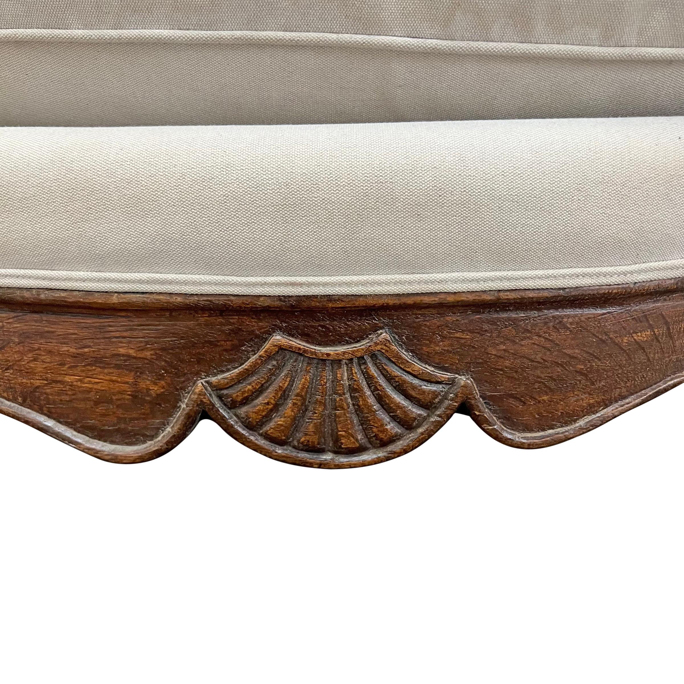 18th Century French Provincial Louis XV Sofa 4