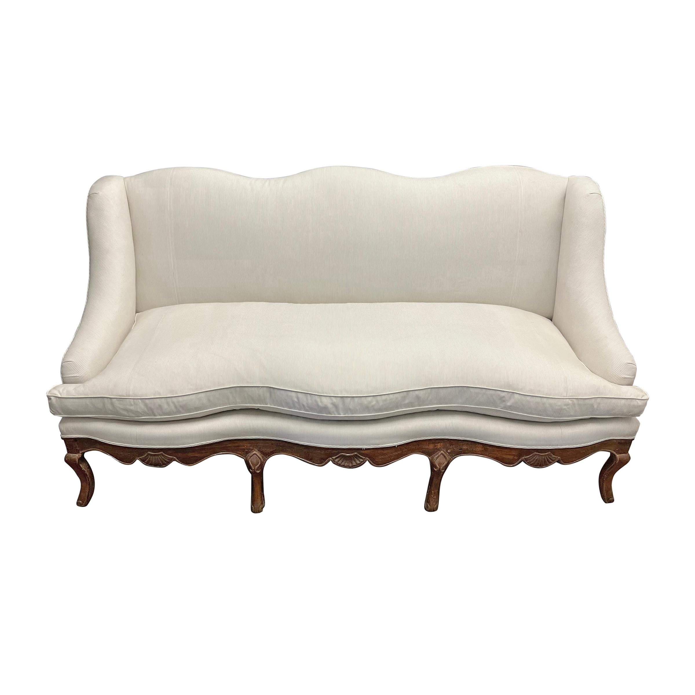 Sofa im französischen Louis-XV-Stil des 18. Jahrhunderts (Louis XV.) im Angebot