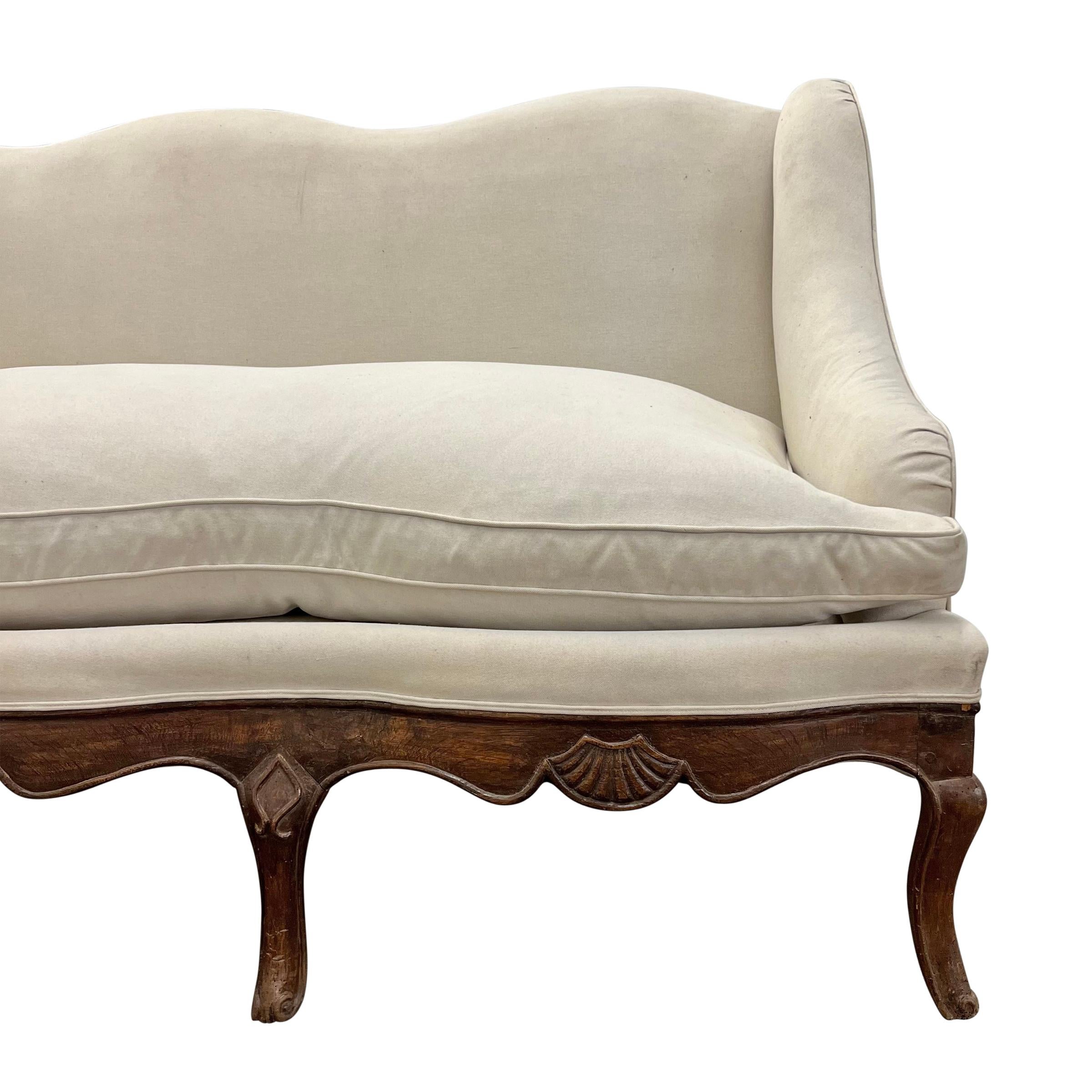 18th Century French Provincial Louis XV Sofa 1