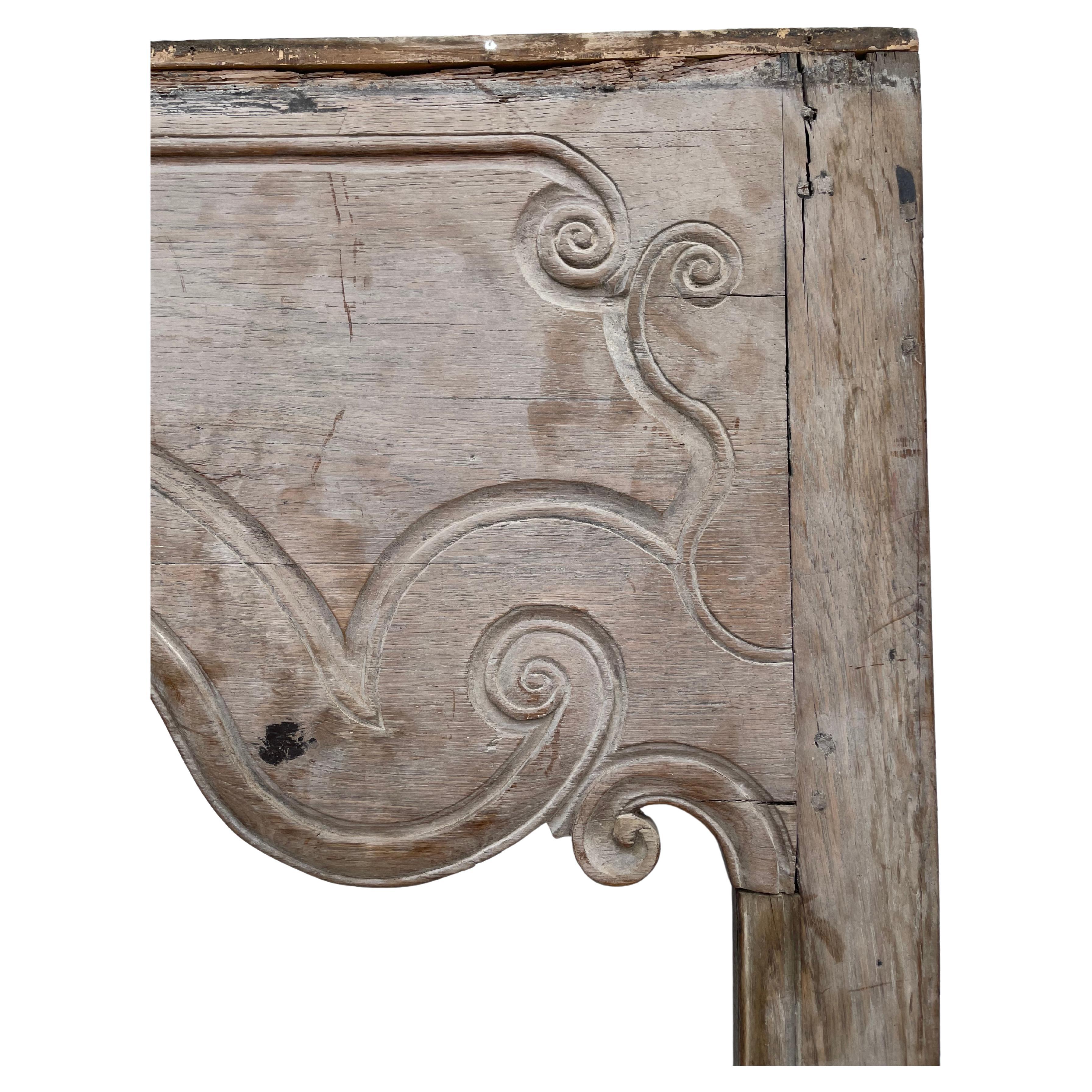 18th Century French Provincial Mantel For Sale at 1stDibs