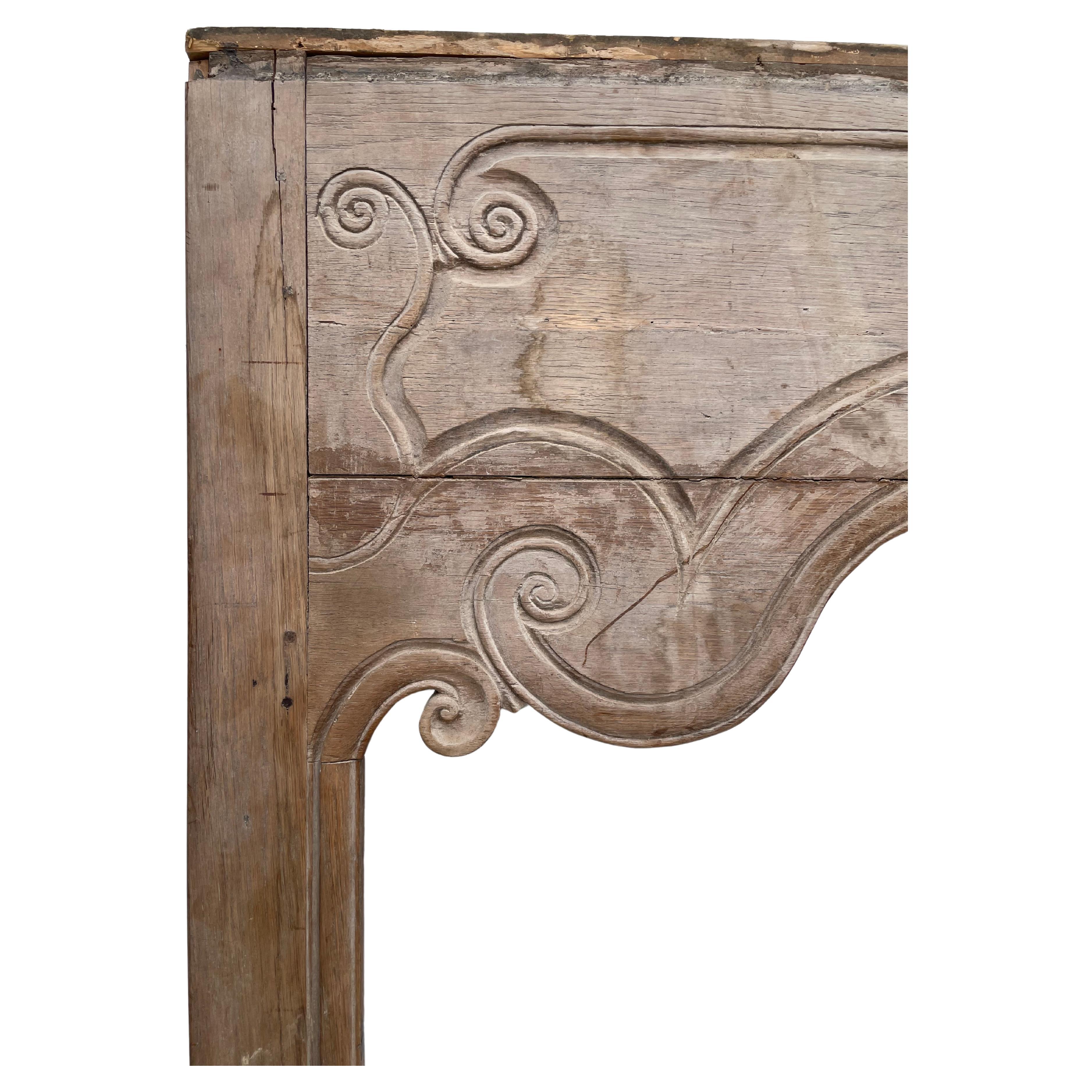 18th Century French Provincial Mantel For Sale at 1stDibs