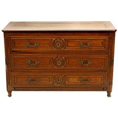 18th Century French Provincial Oak Commode