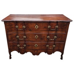 Antique 18th Century French Provincial Walnut Commode