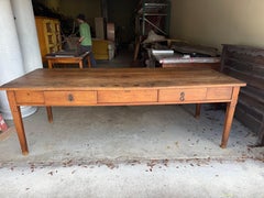18th Century French Provincial Walnut Dining Table