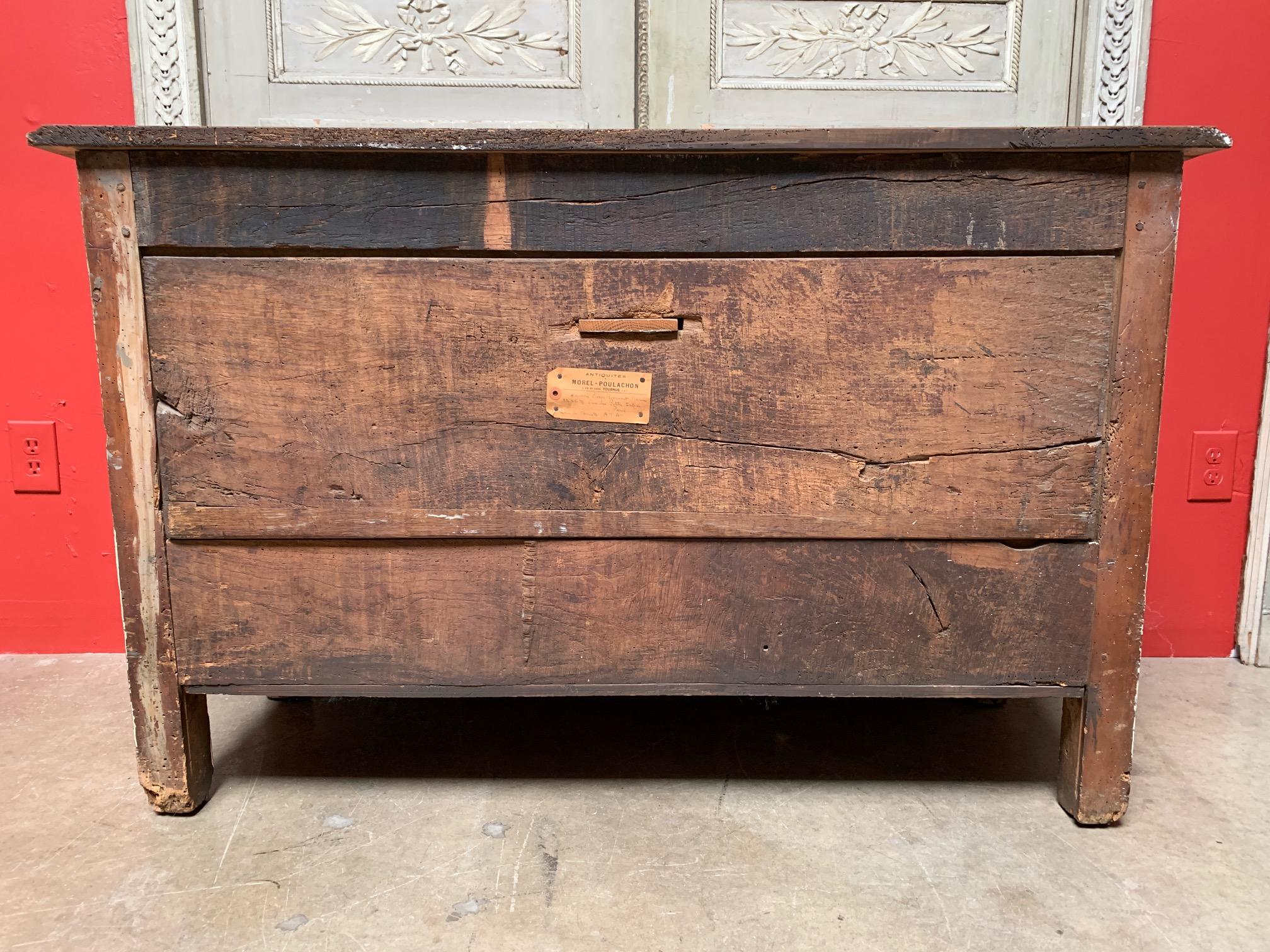 18th Century French Regence Commode with a Painted Finish In Good Condition In Dallas, TX