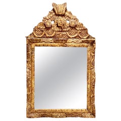 18th Century French Regence Giltwood Boudoir Mirror
