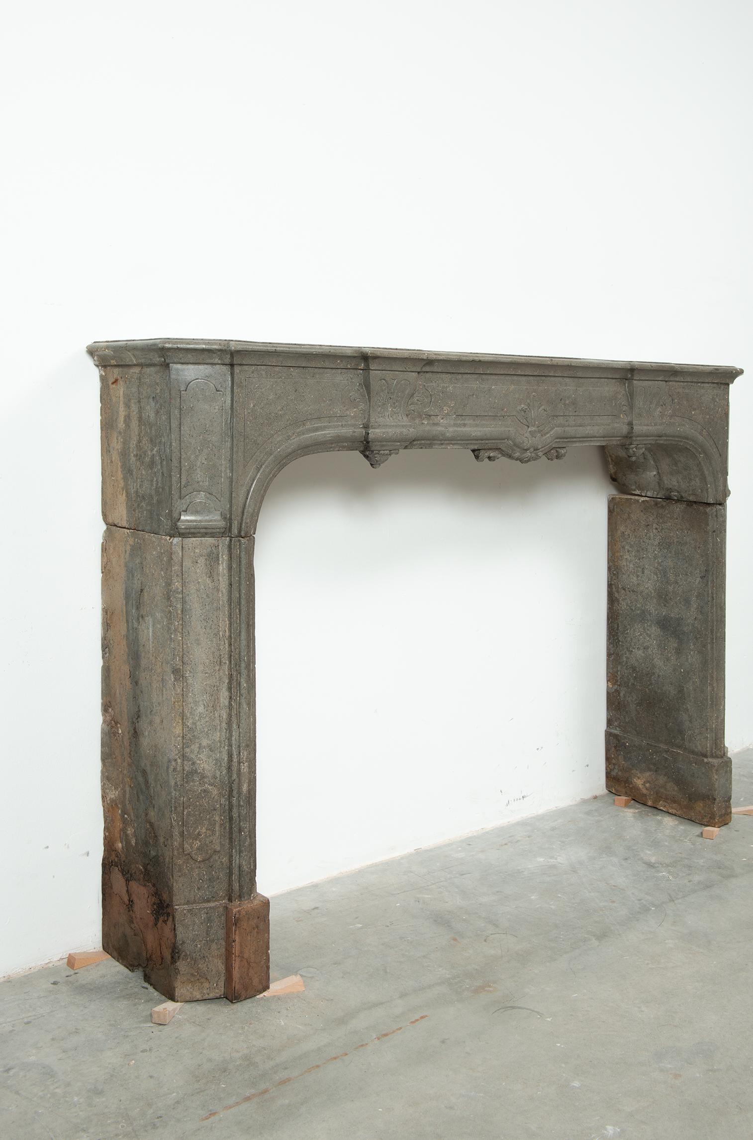 Regency 18th Century French Régence Style Fireplace For Sale