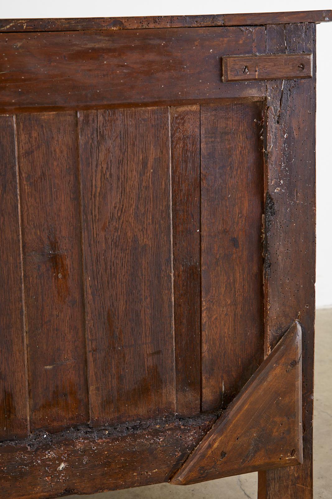 18th Century French Regence Walnut Commode or Chest 12