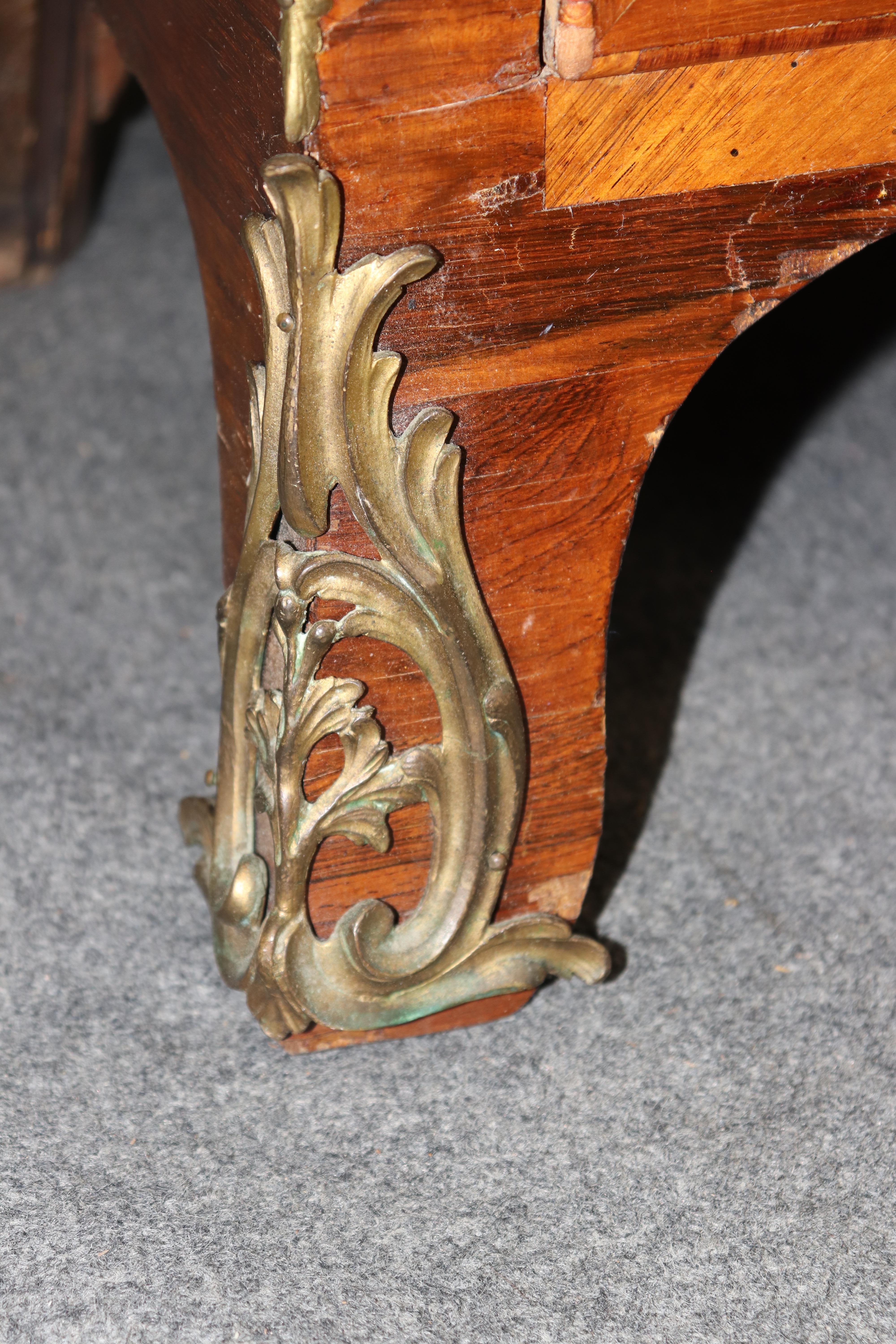 18th century French Regency Bronze Mounted Commode By Louis Pelletier c. 1760 For Sale 3