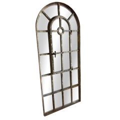 18th Century French Reims Orangerie Metal Wall Mirror