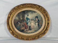 18th Century French Revolutionary Hand Colored Engraving