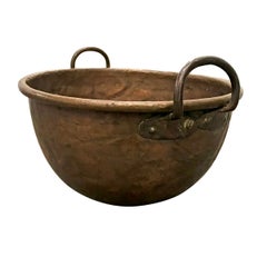 18th Century French Riveted Copper Confectioner's Pot