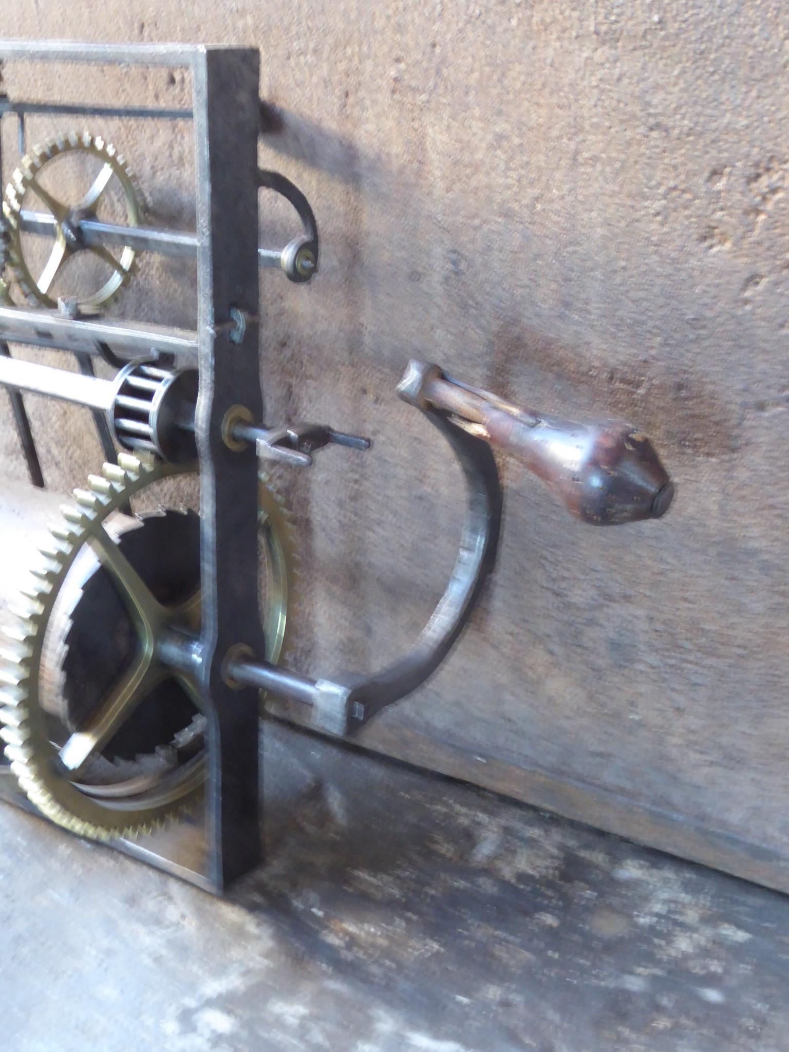 18th Century French Weight-Driven Roasting Spit Jack 7