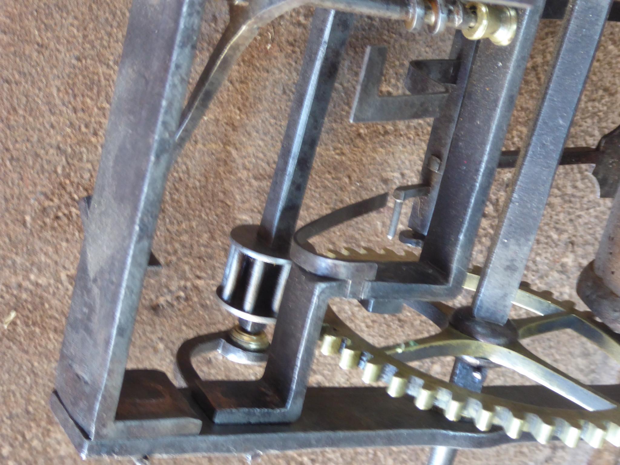 18th Century French Weight-Driven Roasting Spit Jack 8